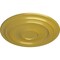Ekena Millwork Traditional Ceiling Medallion (Fits Canopies up to 5 1/2"), 24 3/8"OD x 1 1/2"P, Rich Gold CM24TRRGS - alternate 3